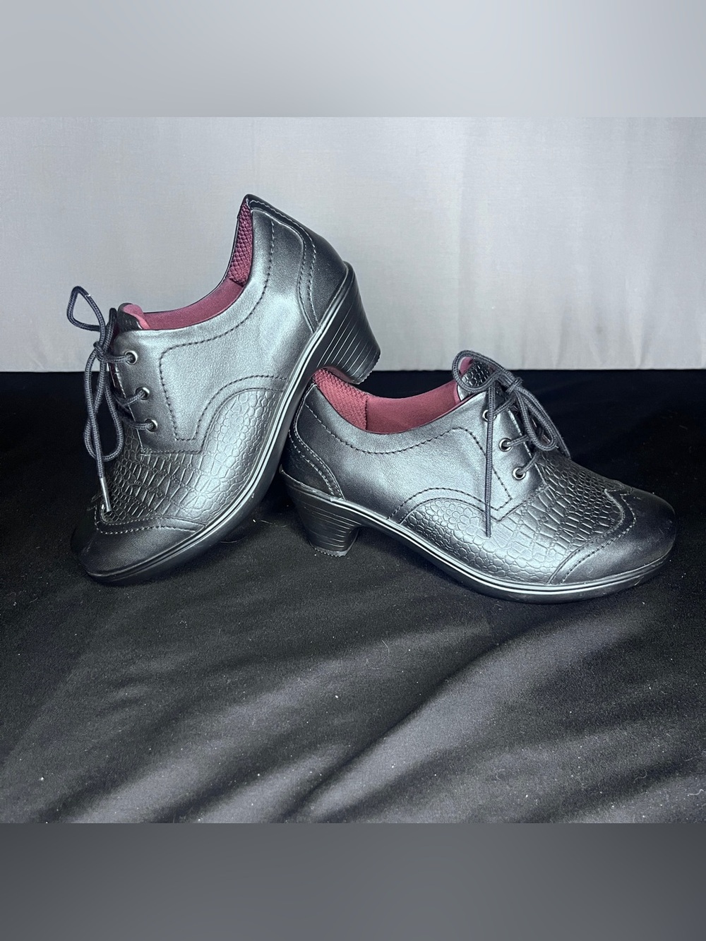 Orthofeet BioHeels Natalya oxfords Size 7 wide